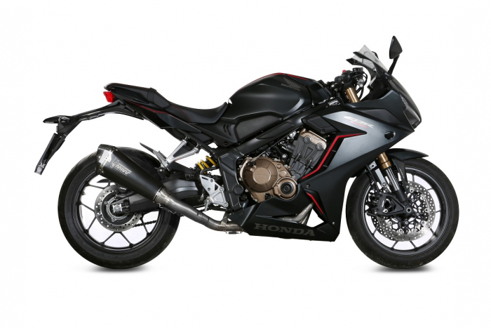 Full exhaust system MIVV DELTA RACE H.072.LDRB Steel Black [2]