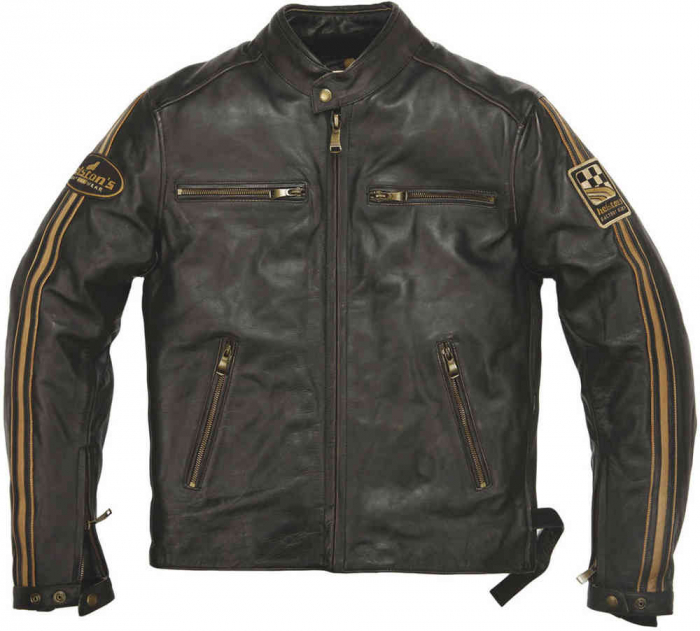 Geaca moto de piele Helstons Ace Oldies [6]