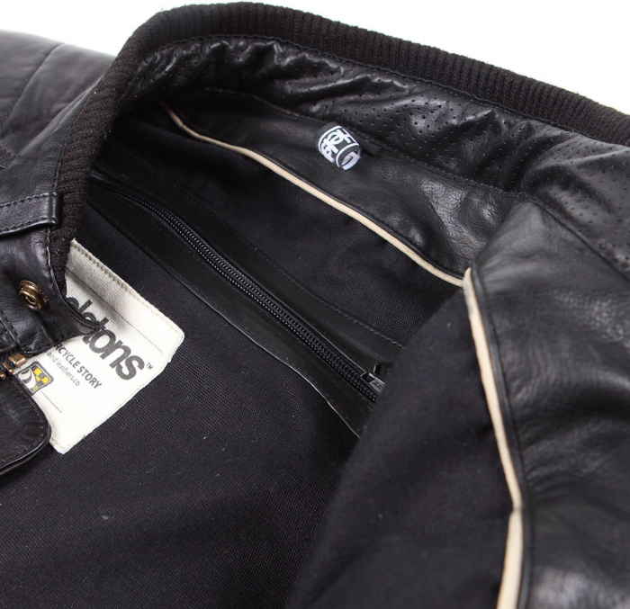 Geaca moto de piele Helstons Cruiser [6]