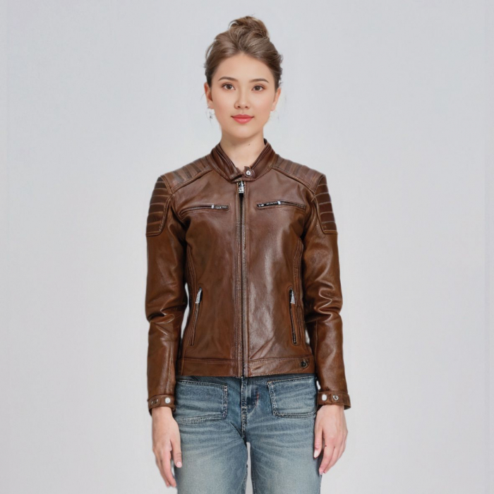 Geaca de piele Helstons Jody Lady [2]
