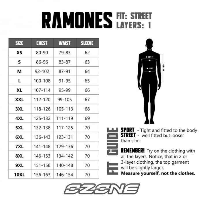 Geaca moto de piele Ozone Ramones [3]