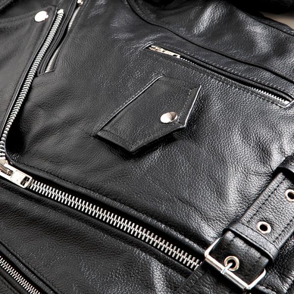 Geaca moto de dama din piele Ozone Ramones Lady [5]