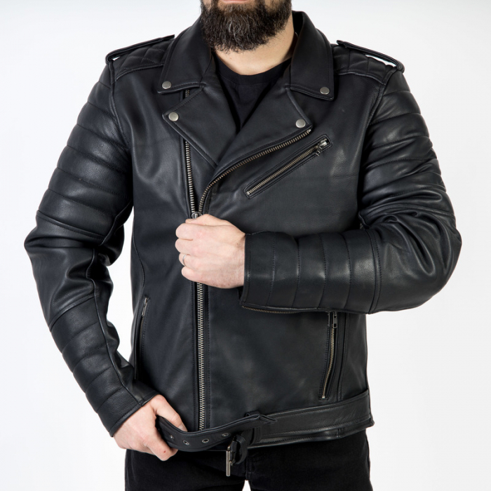 Geaca de piele Ozone Ramones Modern [9]