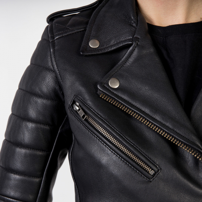 Geaca de piele Ozone Ramones Modern Lady [5]
