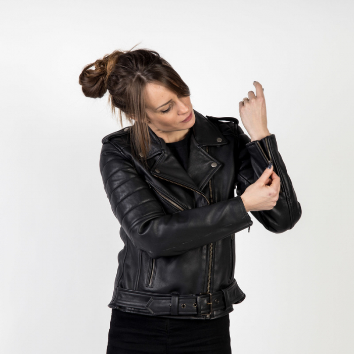 Geaca de piele Ozone Ramones Modern Lady [12]