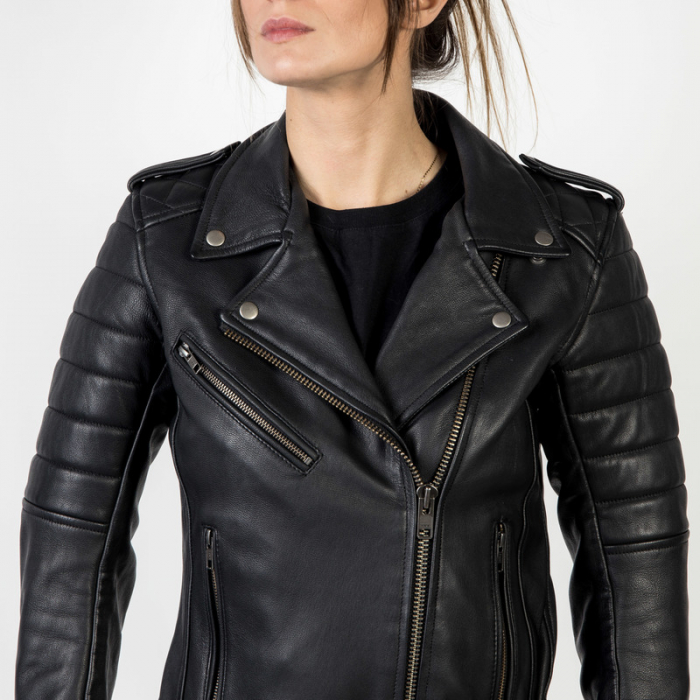 Geaca de piele Ozone Ramones Modern Lady [3]