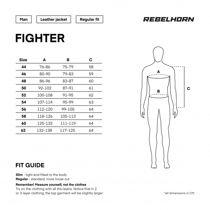 Geaca moto de piele Rebelhorn Fighter [6]