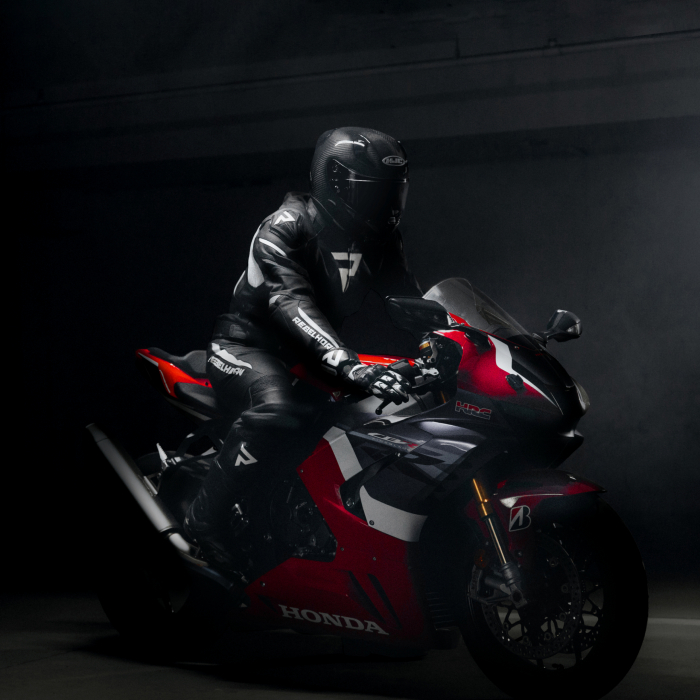 Geaca moto de piele Rebelhorn Fighter [4]