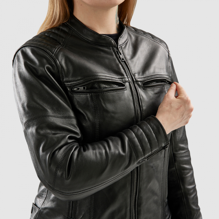 Geaca de piele Rebelhorn Hunter II Lady [7]