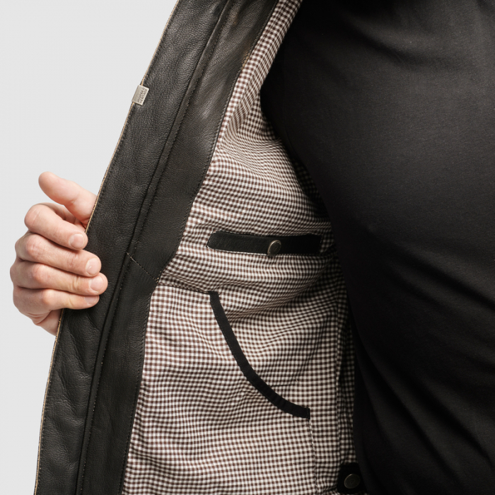 Geaca de piele Rebelhorn Hunter II Vintage [8]