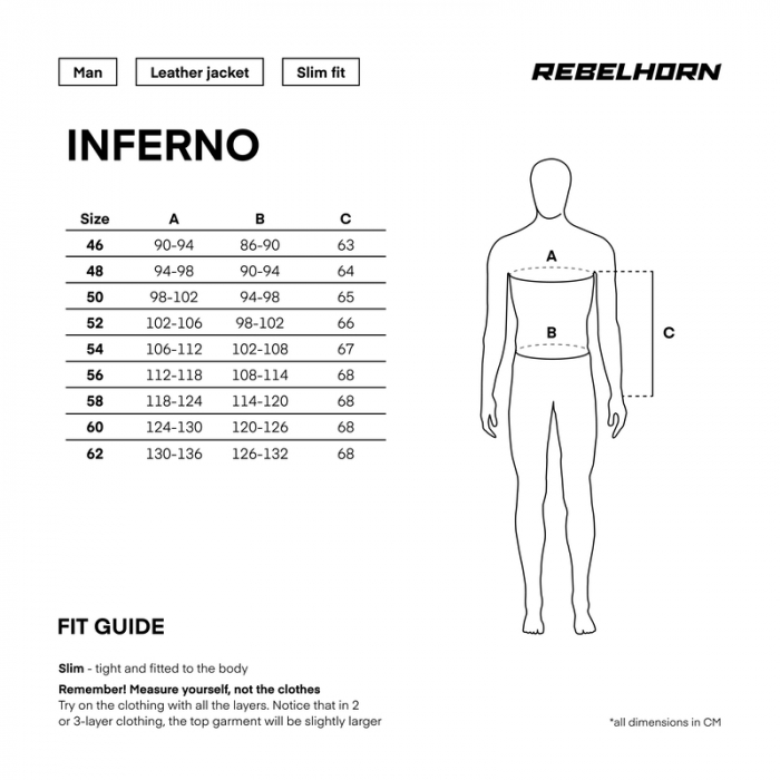 Geaca de piele Rebelhorn Inferno [13]