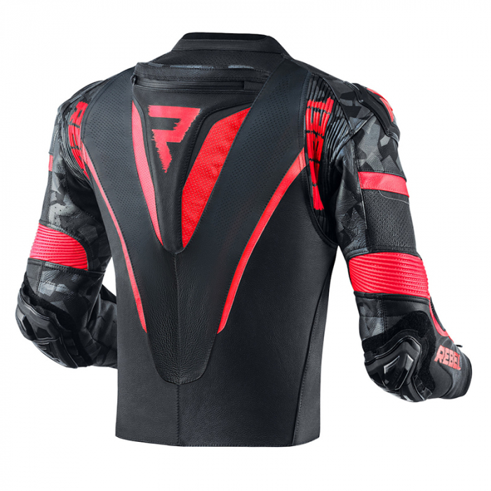 Geaca moto de piele Rebelhorn Rebel [2]