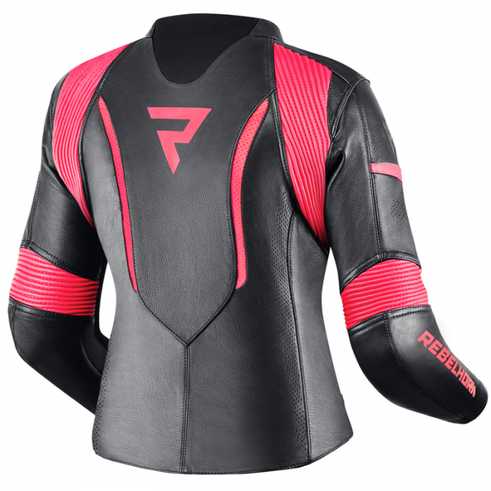 Geaca moto de dama din piele Rebelhorn Rebel Lady [2]