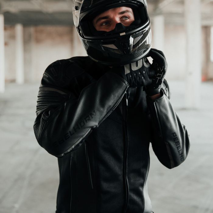 Geaca moto de piele Rebelhorn Vandal [4]