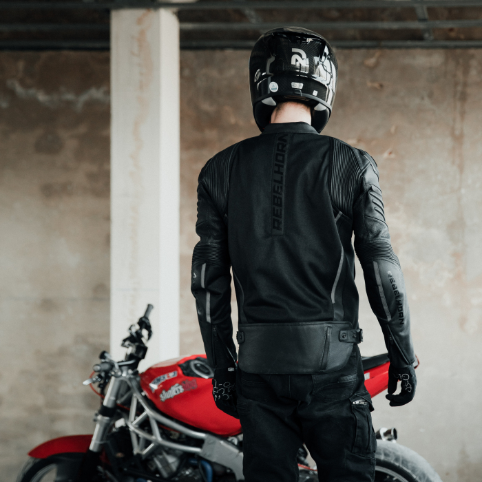 Geaca moto de piele Rebelhorn Vandal [3]