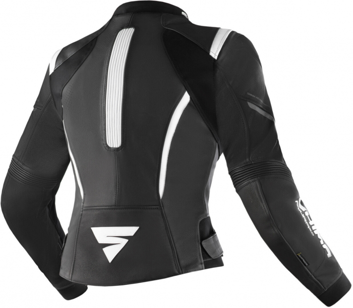 Geaca de piele SHIMA Miura 2.0 Lady, Rosu si Alb - lichidare stoc! [2]