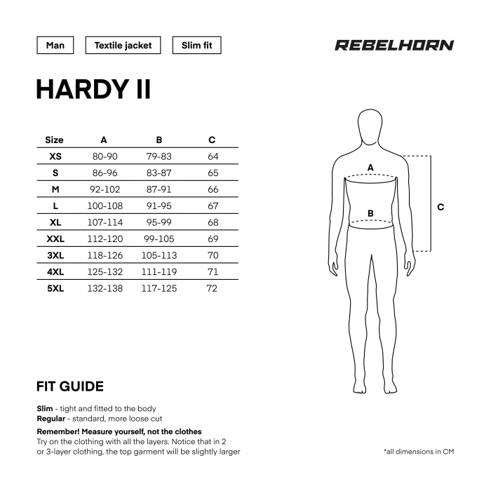 Geaca moto textil touring/adventure Rebelhorn Hardy II [7]