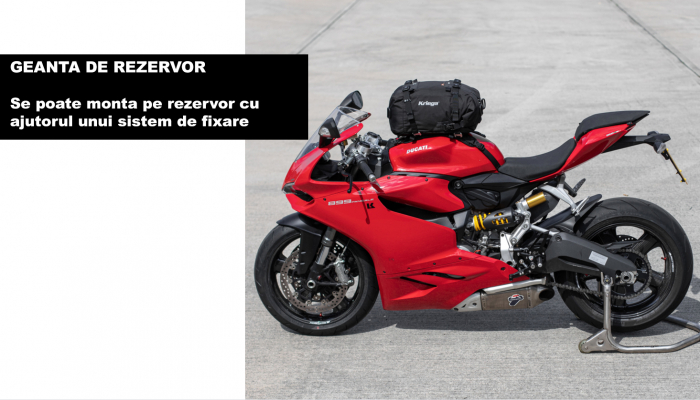 Geanta moto Kriega US-20 Drypack, Cordura [9]