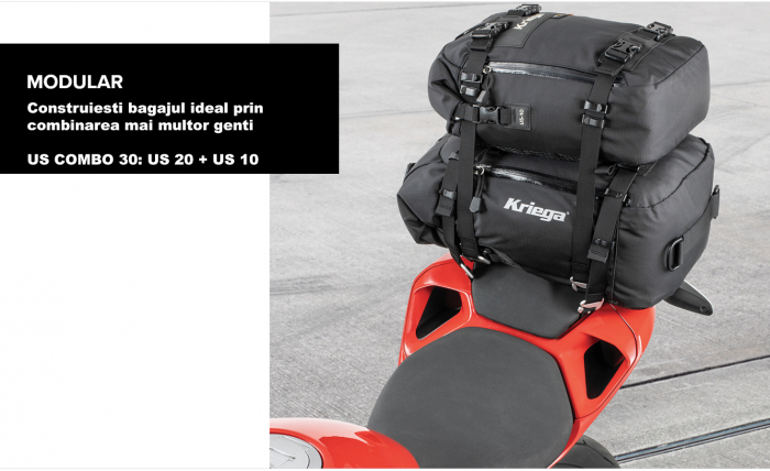 Geanta moto Kriega US-20 Drypack, Cordura [8]
