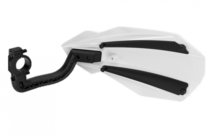 Handguard POLISPORT MX BULLIT 8308500001 with mounting system Black [2]