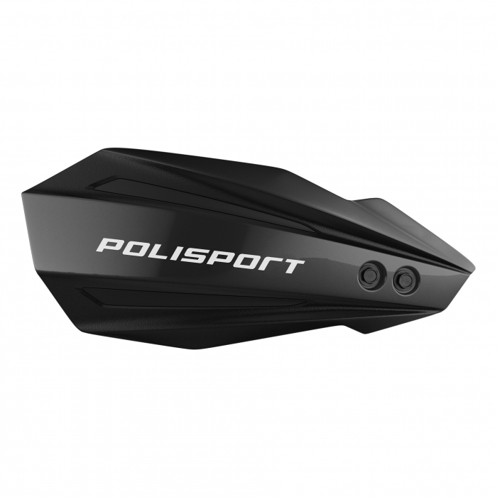 Handguard POLISPORT MX BULLIT 8308500050 White/Black with mounting system [1]