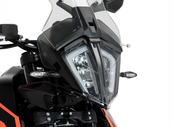 Headlight protector PUIG 20416W transparent [2]