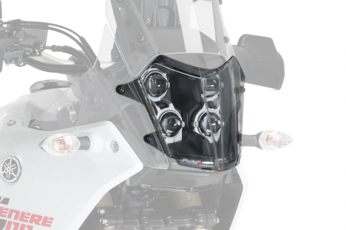 Headlight protector PUIG 3733W transparent [2]