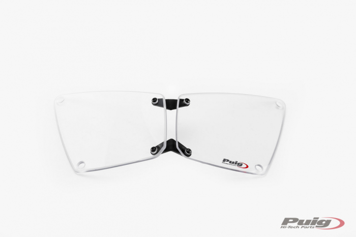 Headlight protector PUIG 8417W transparent [2]