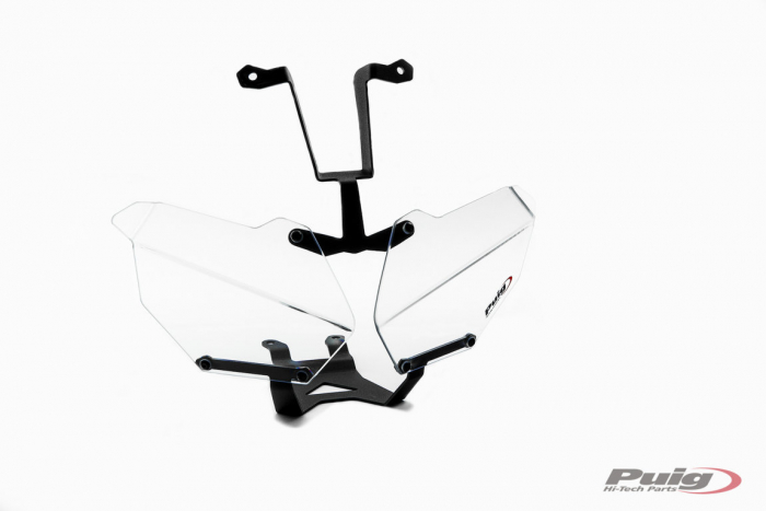 Headlight protector PUIG 8714W transparent [2]