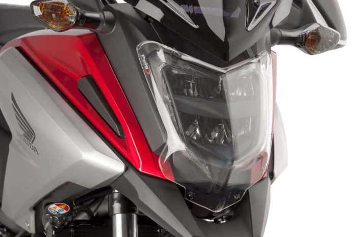 Headlight protector PUIG 9166W transparent [1]