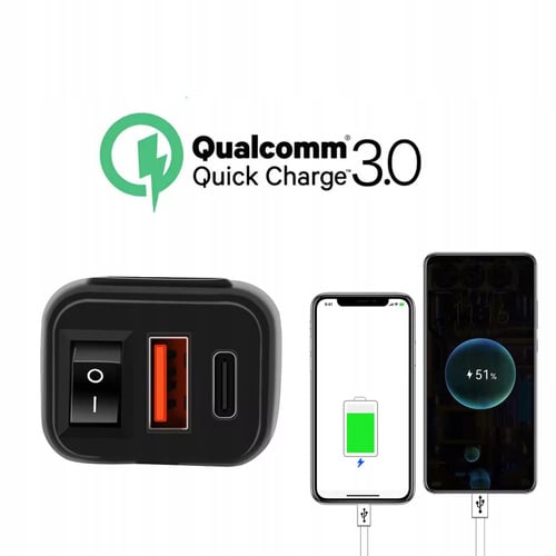 Incarcator USB moto FreedConn MC1N-PD pentru ghidon [8]