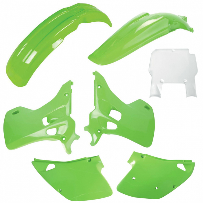 Kit plastice POLISPORT 91337 Culoare OEM [1]
