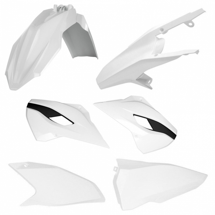 Kit plastice POLISPORT 91346 Alb [1]
