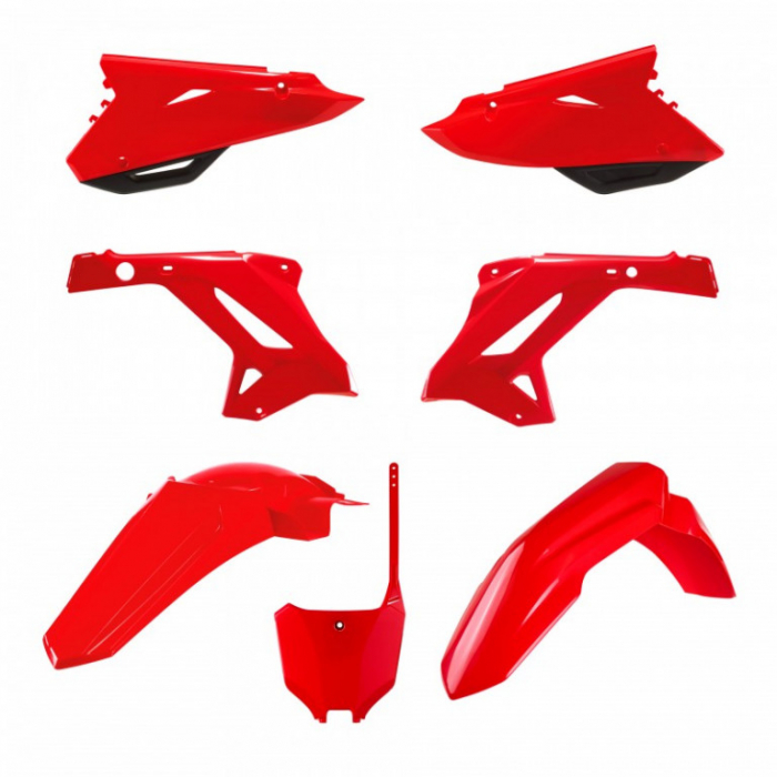 Kit plastice POLISPORT 91358 restyling Rosu [1]