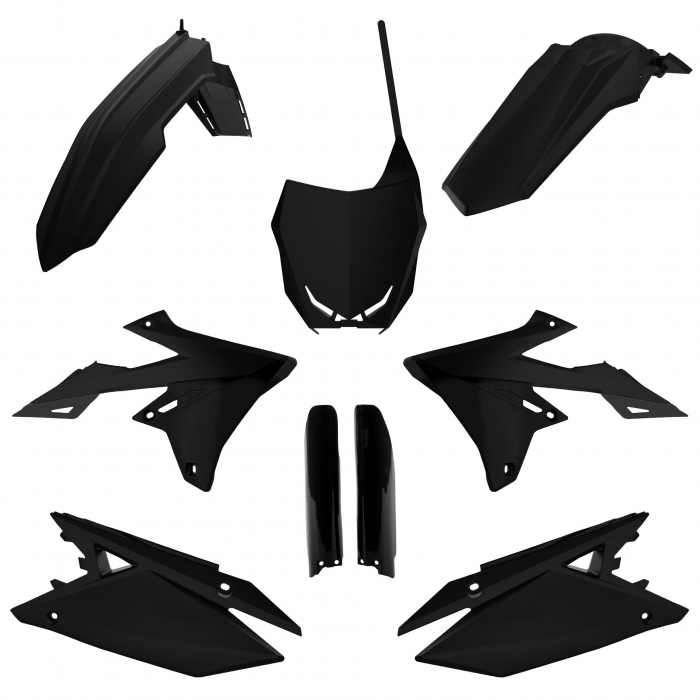 Kit plastice POLISPORT 91428 Negru [1]