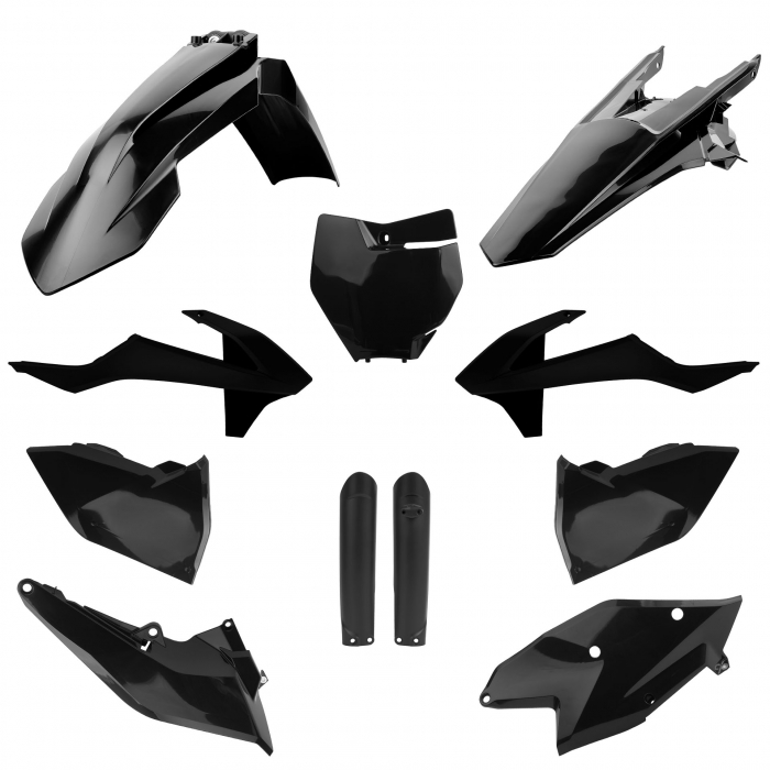 Kit plastice POLISPORT 91454 Negru [1]