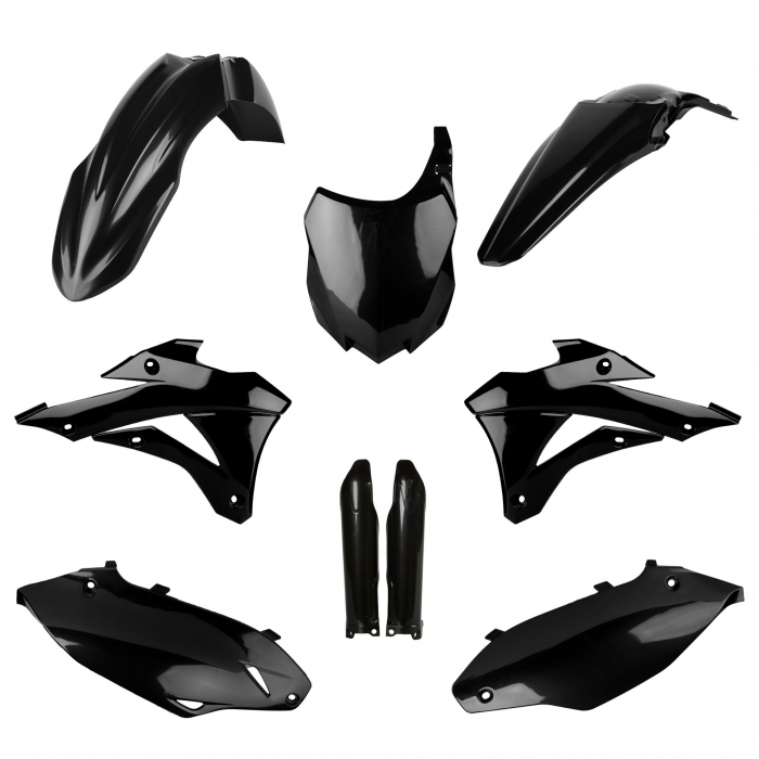 Kit plastice POLISPORT 91487 Negru [1]