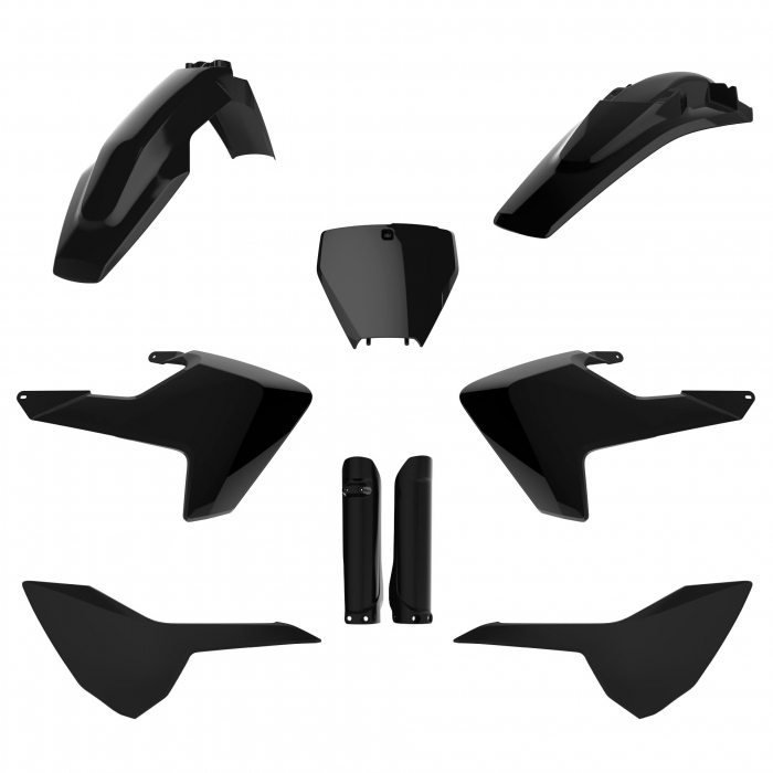 Kit plastice POLISPORT 91501 Negru [1]