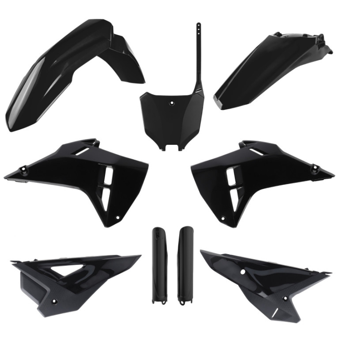 Kit plastice POLISPORT 91619 restyling Negru [1]