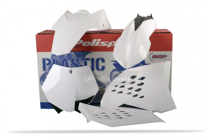 Kit plastice POLISPORT Alb [1]
