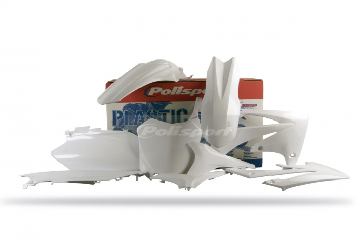 Kit plastice POLISPORT Alb [1]