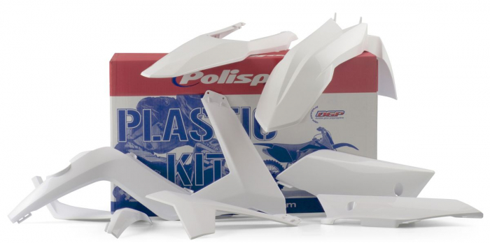 Kit plastice POLISPORT Alb [1]
