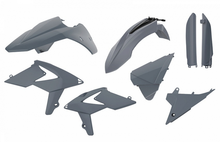 Kit plastice POLISPORT nardo grey [1]