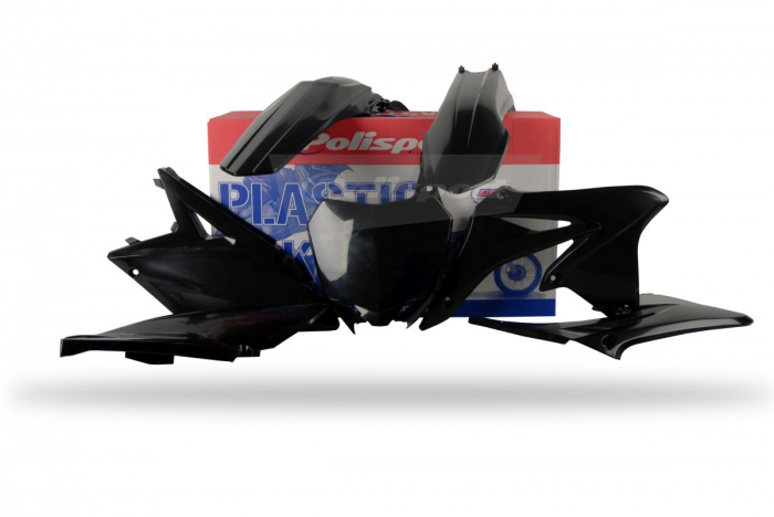 Kit plastice POLISPORT Negru [1]