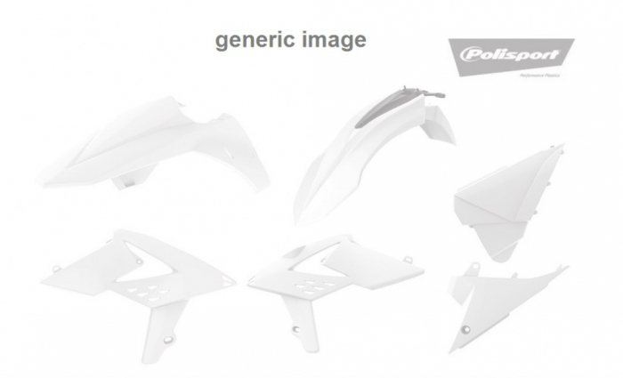 Kit plastice POLISPORT Negru [1]