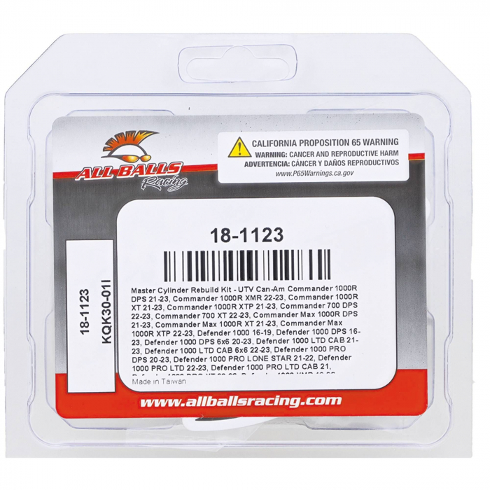 Kit reparatie Master Cylinder All Balls Racing MCR18-1123 [4]