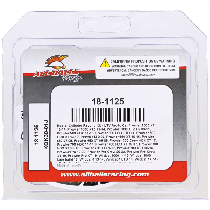 Kit reparatie Master Cylinder All Balls Racing MCR18-1125 [4]