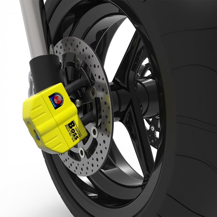 Lacat de disc cu alarma Oxford BOSS OF3 14mm [3]