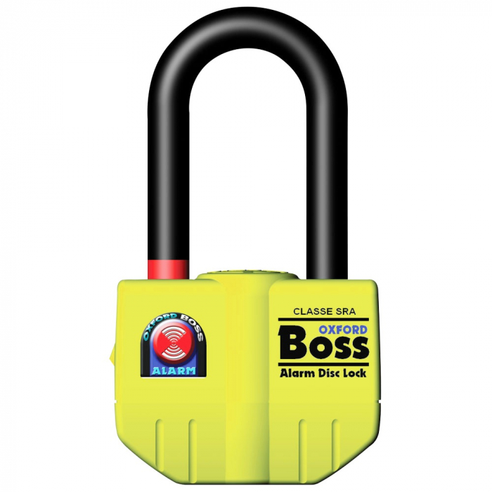 Lacat de disc cu alarma Oxford BOSS OF3 14mm [2]