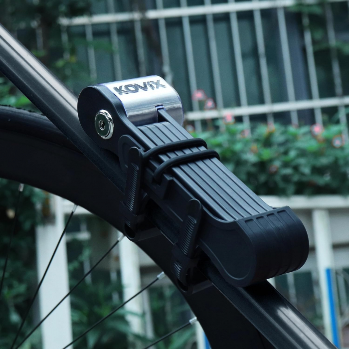 Lacat pliabil cu alarma Kovix pentru biciclete si trotinete KFQ85 - lichidare stoc! [5]